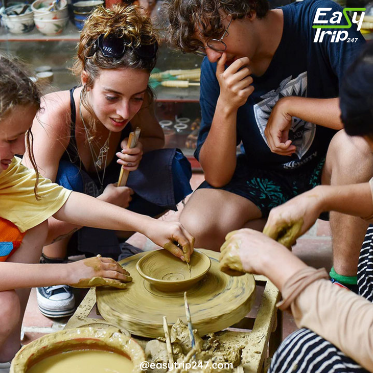 Optimal-Time-for-Motorcycling-Through-Vietnam-A-Cultural-Pit-Stop-at-Bat-Trang-Pottery-Village-2